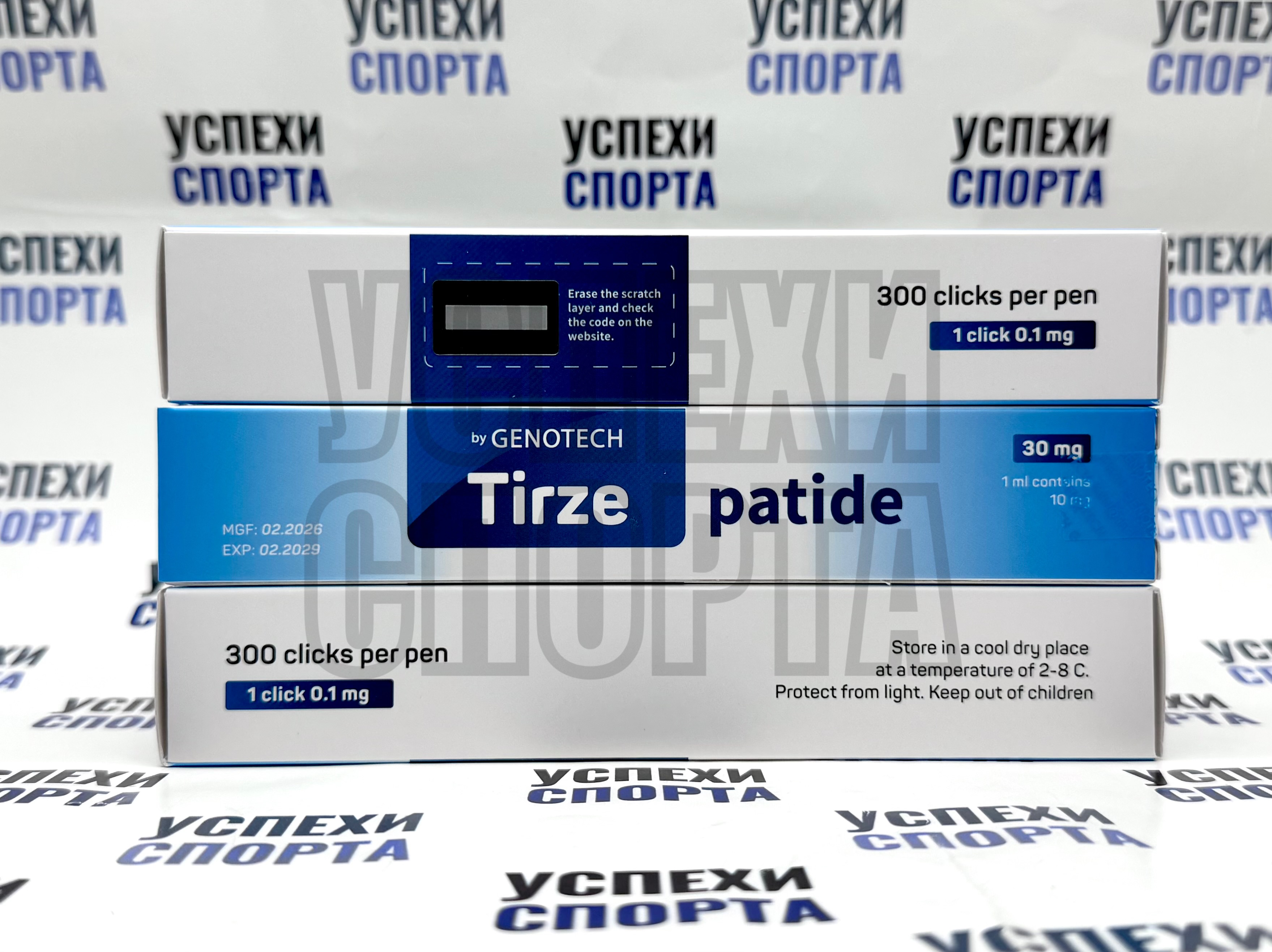 Genotech / TIPZepatide 30mg (шприц-ручка)
